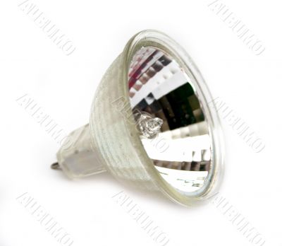 Fluorescent small spot light bulb