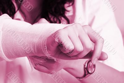 Portrait of a young doctor!