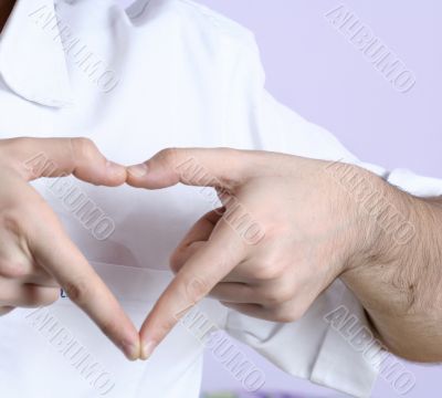 Portrait of a young doctor.