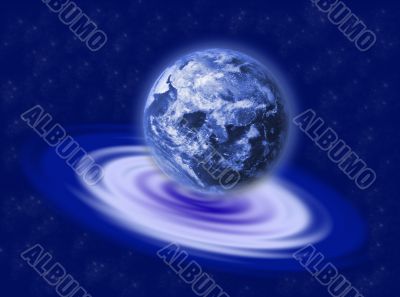 Earth on the ripple Earth on the ripple