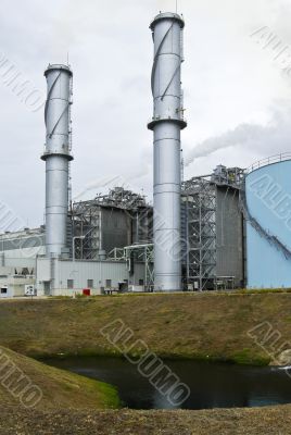 Power Plant Chimney