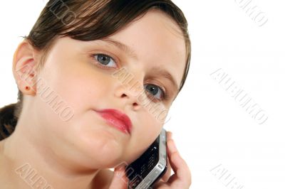 Child With Cell Phone 4