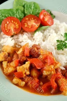 Chicken And Lentil Stew With Rice 4