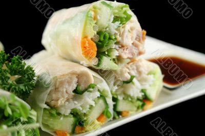 Vietnamese Rice Paper Rolls 4