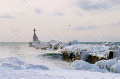 The Icy pier.