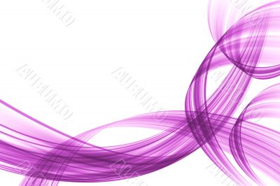 Pink wave on white Pink wave on white