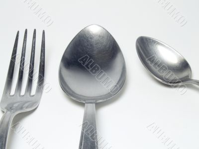 Fork and spoons