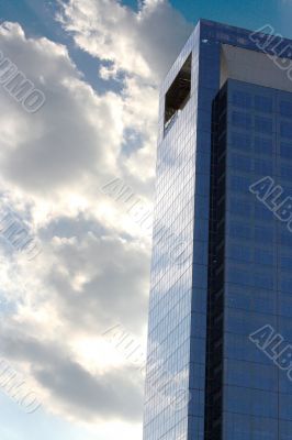 Cloudy Skyscraper