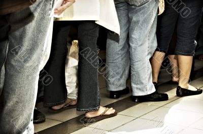 Standing in Line Standing in Line