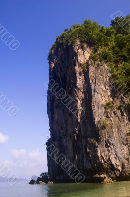 Limestone cliff