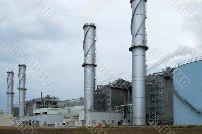 Power Plant Chimney