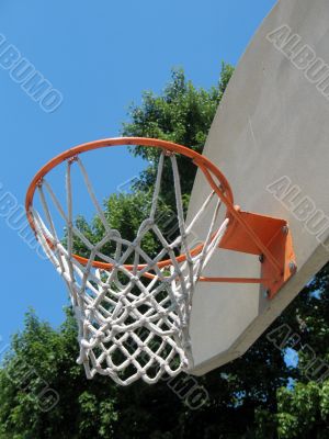 Outdoor basketball