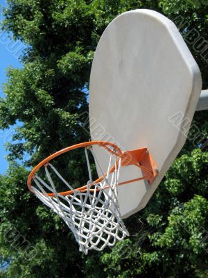 Outdoor basketball