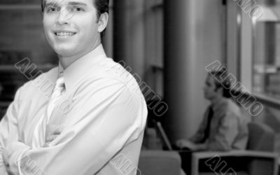 Business man pose Business man pose