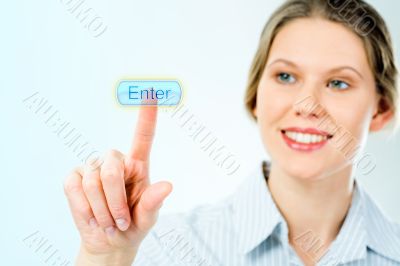 Enter button