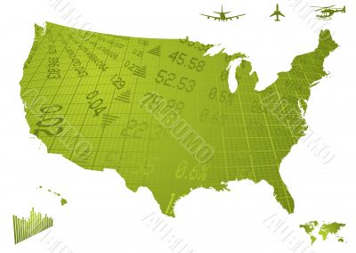 us financial map