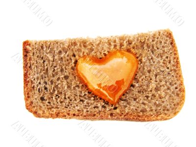 Bread with hurt