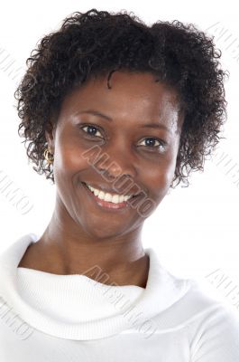 Attractive African woman Attractive African woman