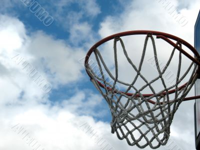 Outdoor basketball