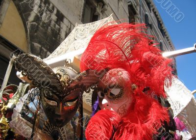 Venice, carnival mask