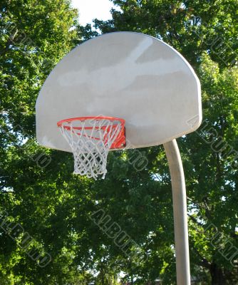 Outdoor basketball