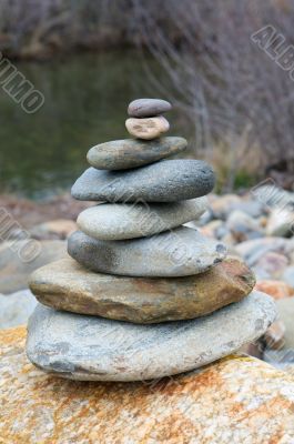 Rocks in balance