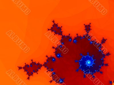 classic red fractal