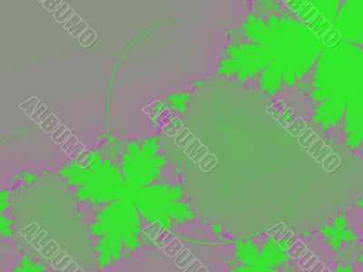 green leaf fractal