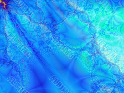 Fractal background graphic