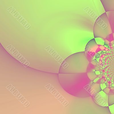 Fractal background graphic