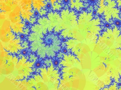 Fractal background graphic