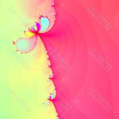 Fractal background graphic