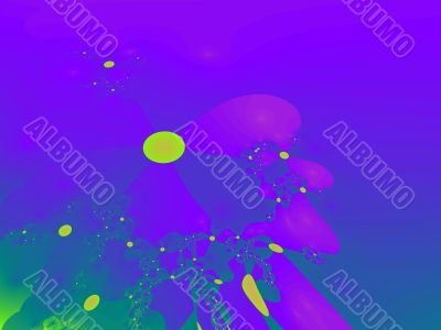 Fractal background graphic