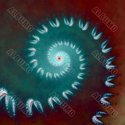 Fractal background graphic