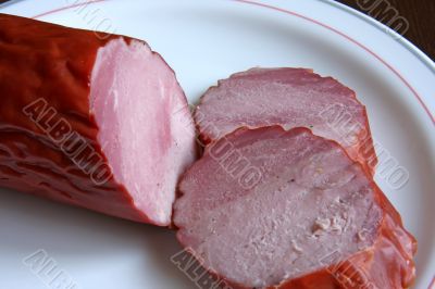 Sliced sausage