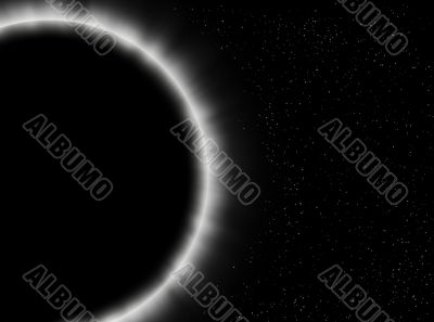 Eclipse close-up Eclipse close-up