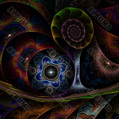 Ornate Shapes Abstract Ornate Shapes Abstract