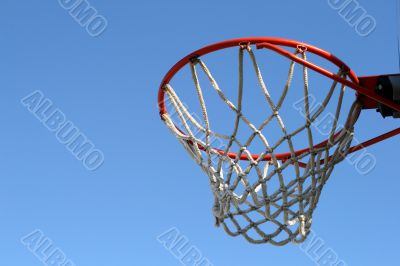 Outdoor basketball