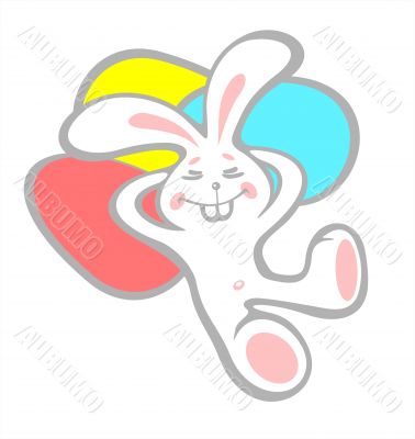 happy easter bunny
