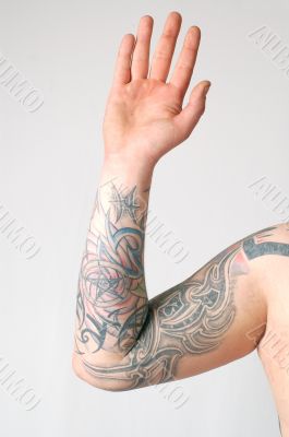 tatoo arm