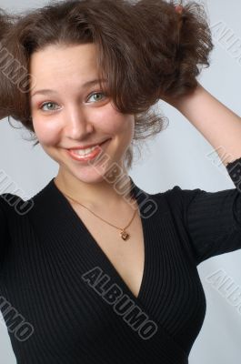 ecstatic woman