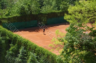 tennis court