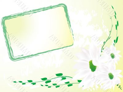 Abstract floral background