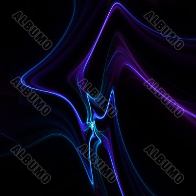 String Star Abstract String Star Abstract