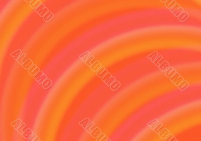 Abstract background with orange semicircles