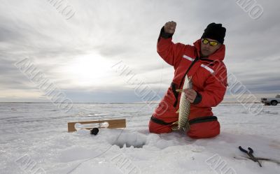 Ice fishing