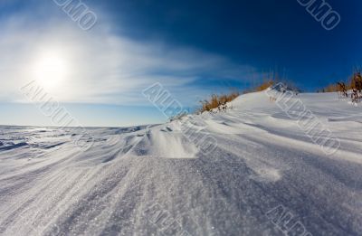 Snow drift