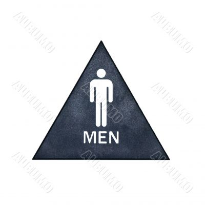 Men Restroom Sign