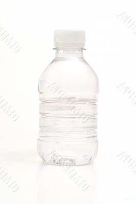 bottled water on white vertical