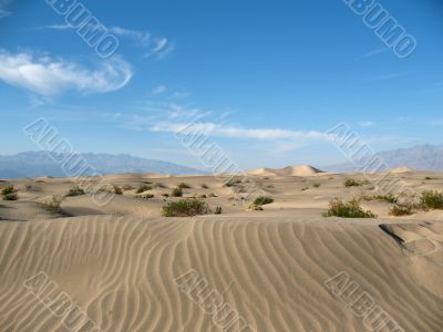 Sand dunes, Death Valley, California